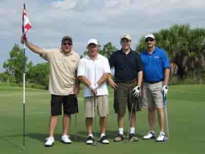 Men's Rights Law Firm attorneys giving back to community at Dellutri Classic Golf Tournament